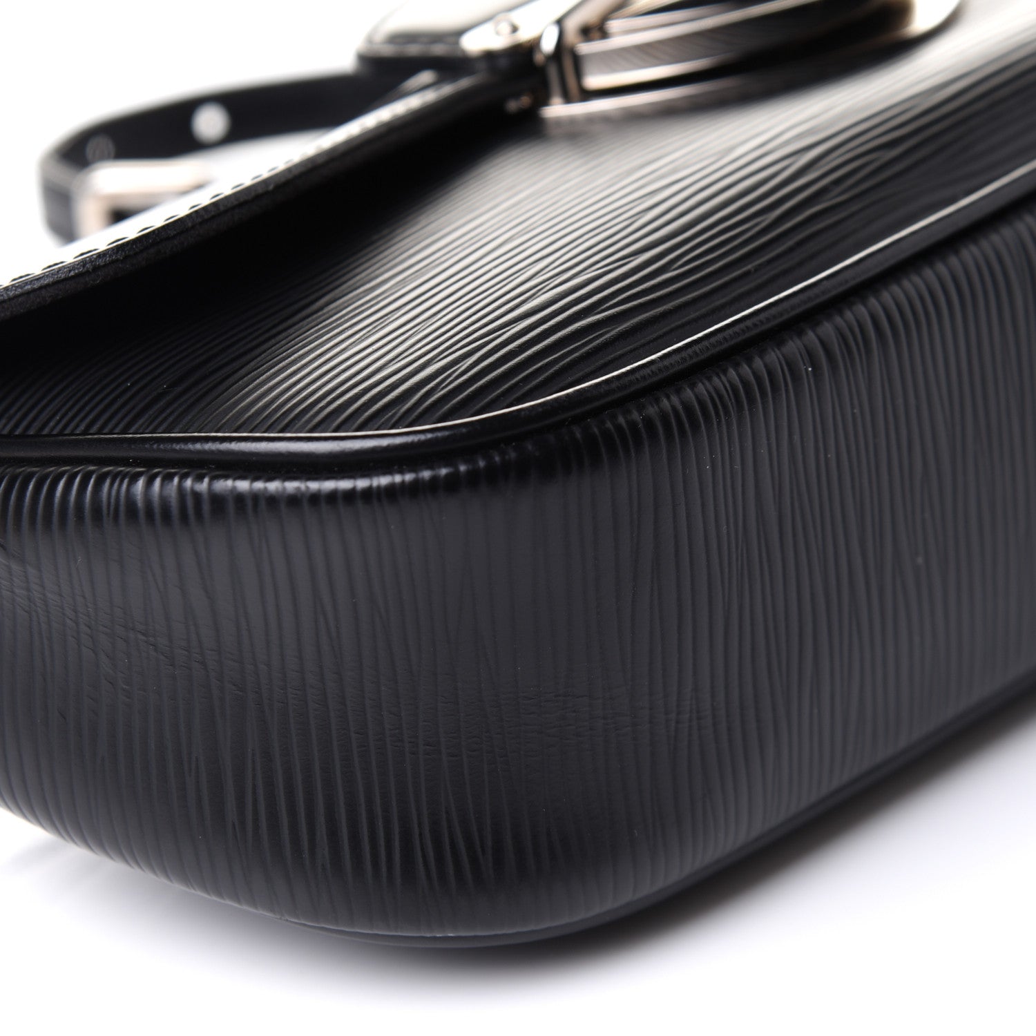Louis Vuitton Epi Montaigne Clutch Black 9 of 12