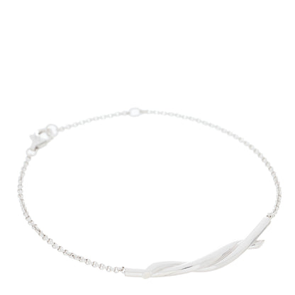 Cartier 18K White Gold Entrelaces Bracelet 1 of 3