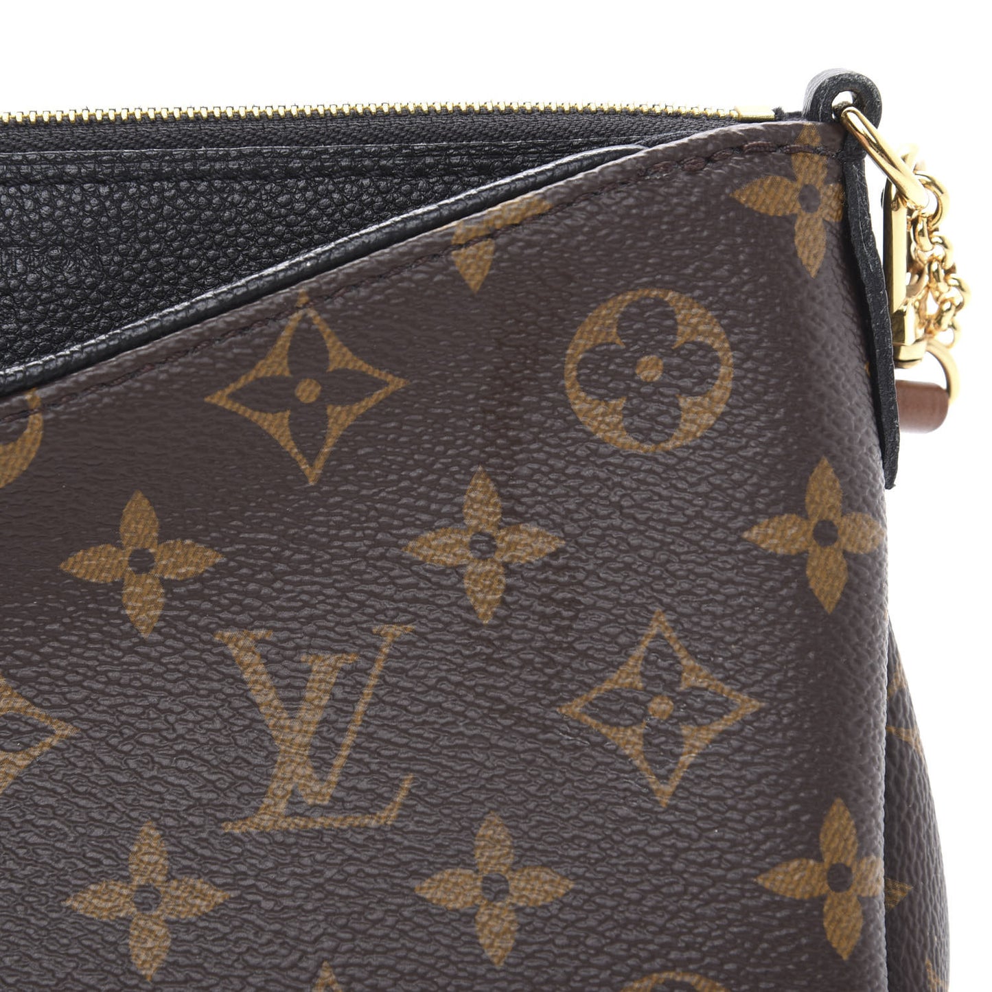Monogram Pallas Clutch Black
