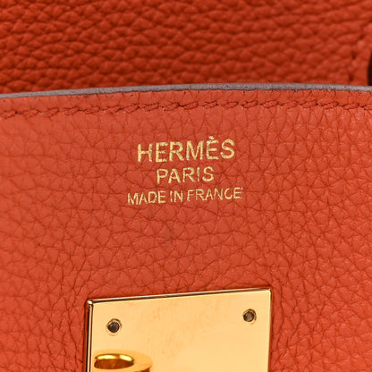 Hermes Togo BIRKIN 30 Terre Battue 6 of 12