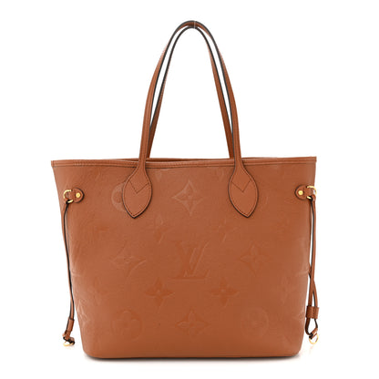 Louis Vuitton Empreinte Monogram Giant Neverfull MM Cognac 1 of 10
