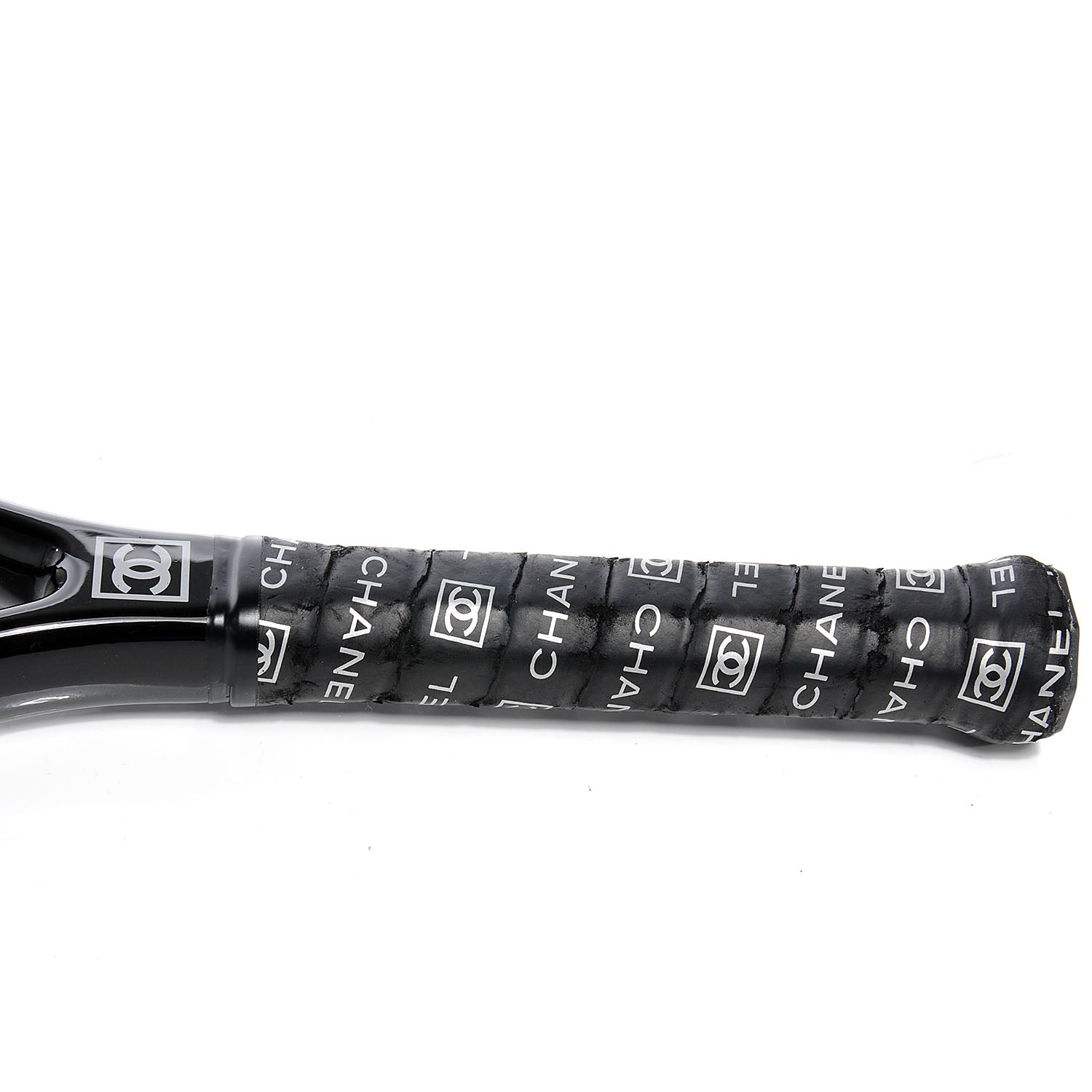Chanel Graphite Tennis Racket Black 3 of 5