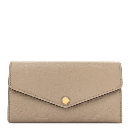Louis Vuitton Empreinte Sarah Wallet NM Tourterelle 1 of 13