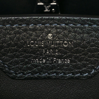 Louis Vuitton Taurillon Capucines BB Scarabeo Iridescent Black 5 of 8