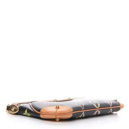 Louis Vuitton Monogram Multicolor Pochette Milla MM Black 3 of 8