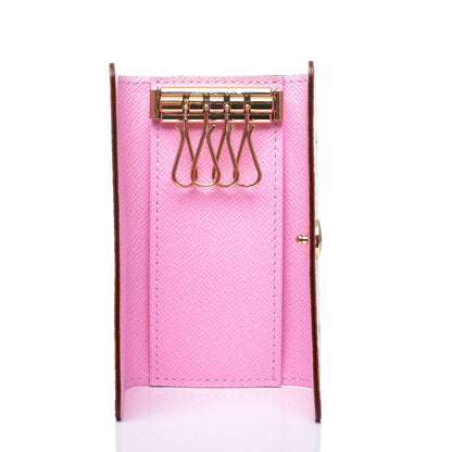 Louis Vuitton Monogram Multicolor Multicles 4 Key Holder White Litchi 5 of 8