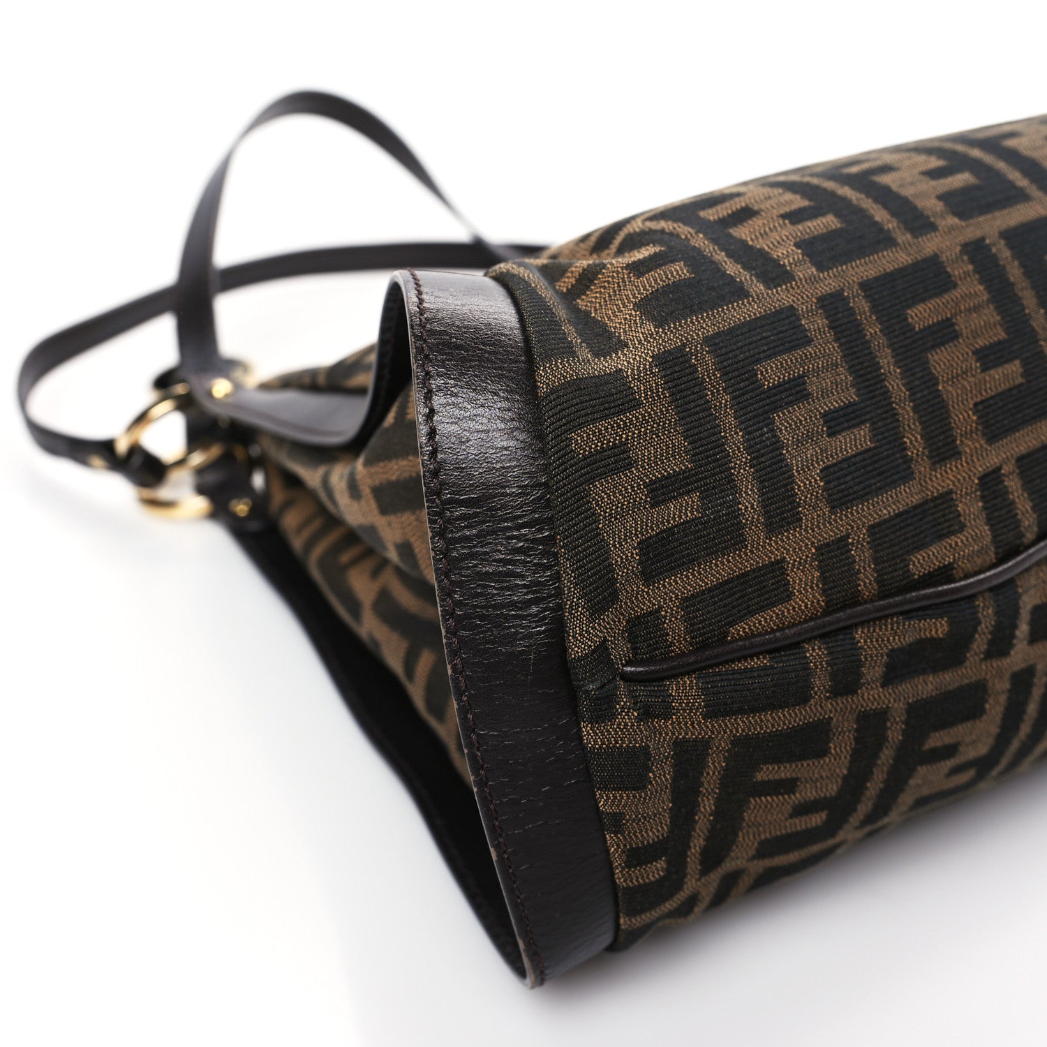 Fendi Chef Shopping Tote Tobacco 8 of 10