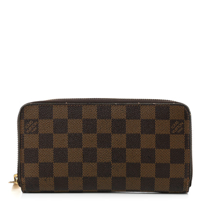 Louis Vuitton Damier Ebene Zippy Wallet 1 of 8