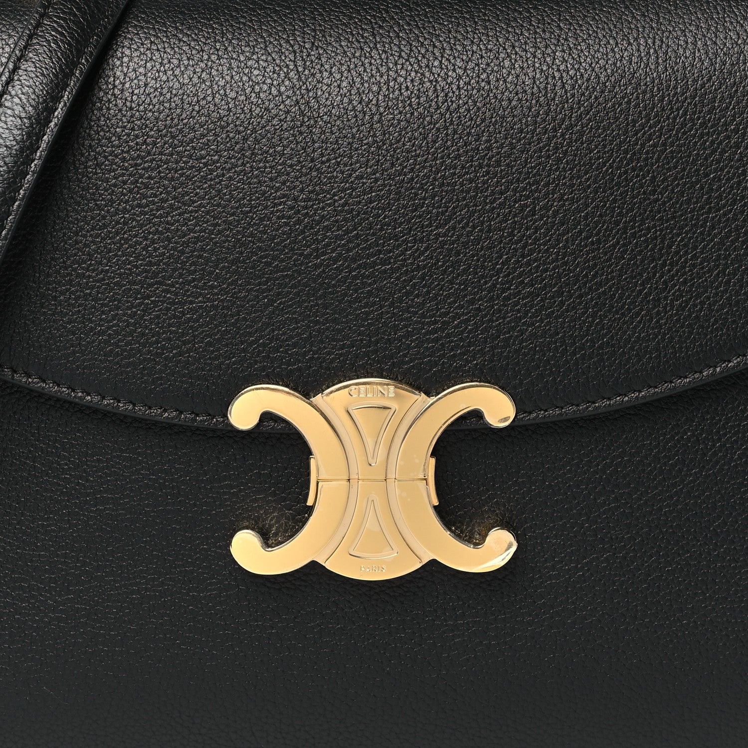 Celine Supple Calfskin Medium Nino Black 7 of 9