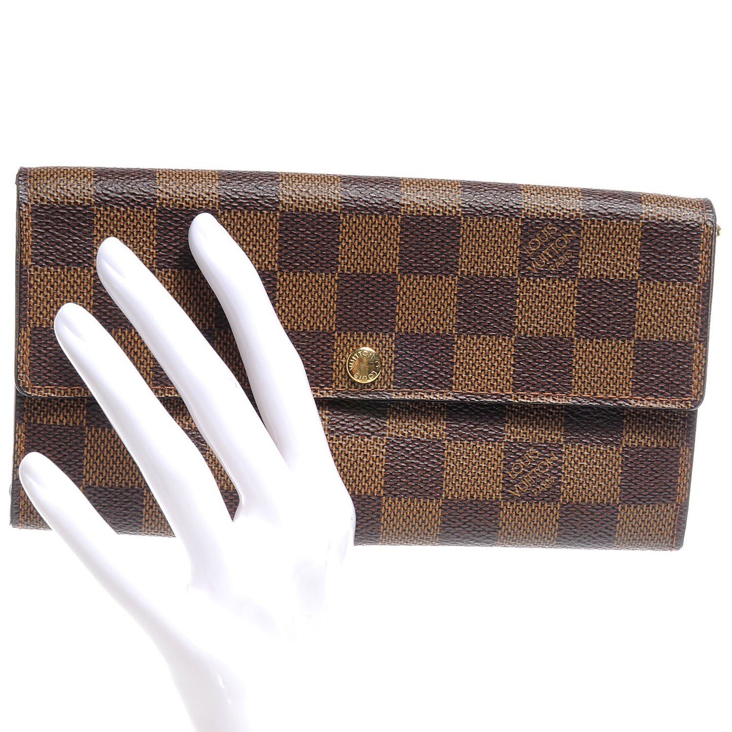 Damier Ebene Sarah Wallet