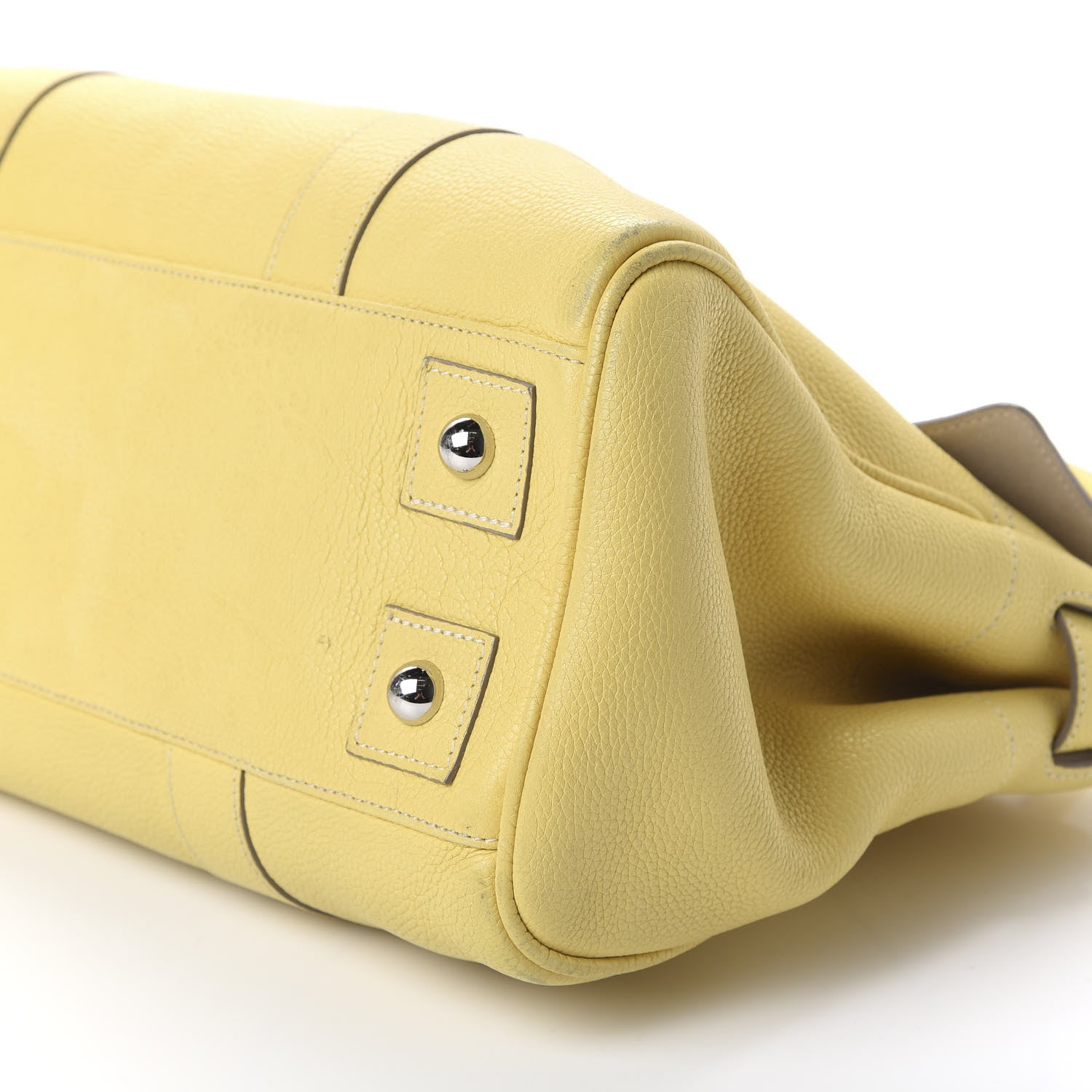 Mulberry Small Classic Grain Bayswater Camomile 12 of 26