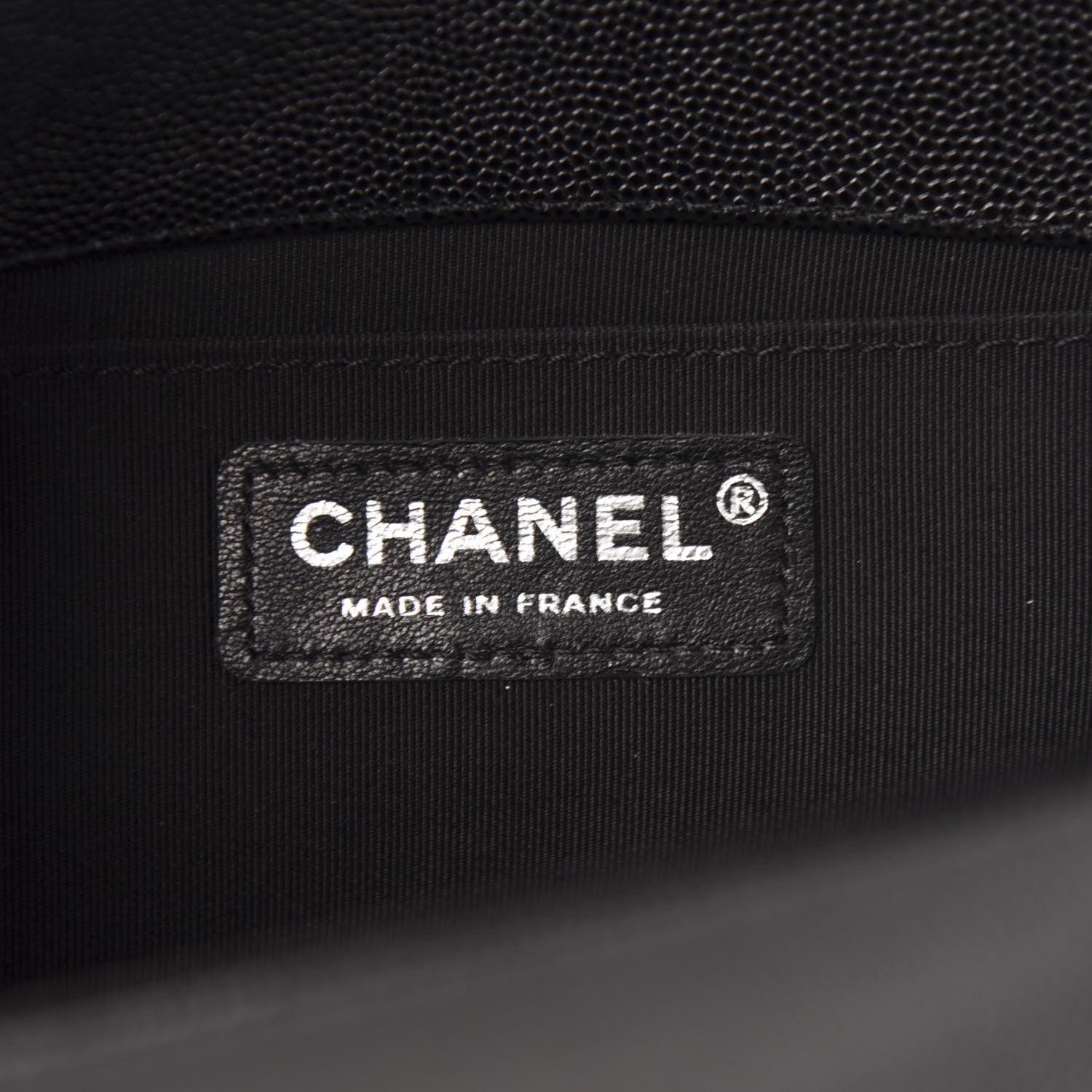 Chanel Caviar Quilted Medium Boy Flap Black 6 of 12
