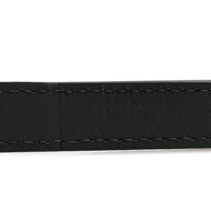 Louis Vuitton Calfskin 18mm Adjustable Shoulder Strap Black 5 of 7