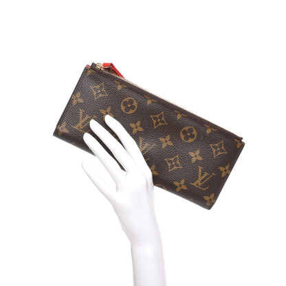 Louis Vuitton Monogram Adele Wallet Coquelicot 2 of 8