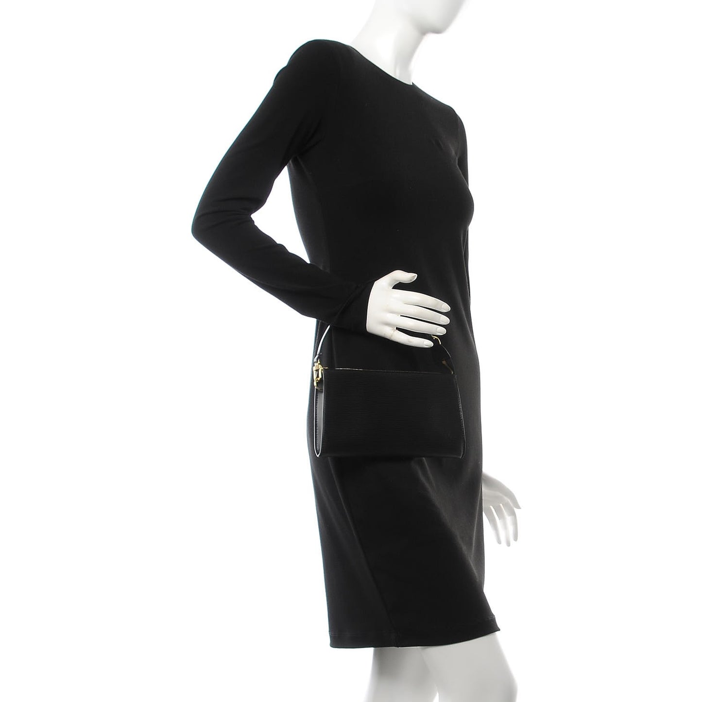 Epi Pochette Accessories 24 Black