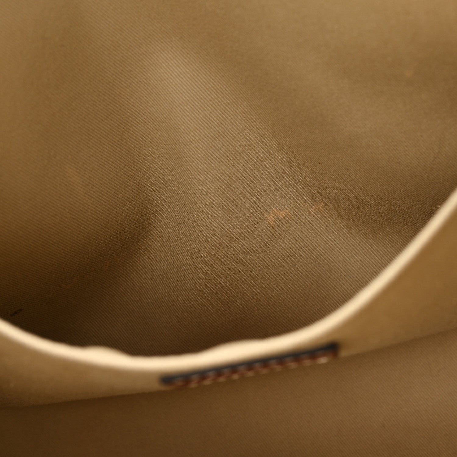 Chloe Linen Calfskin Medium Woody Ribbon Tote White Brown 12 of 14