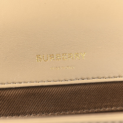 Burberry Lambskin Quilted Medium Lola Bag Oat Beige 6 of 10
