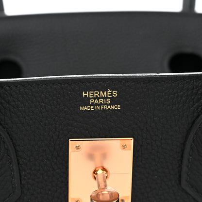 Hermes Togo Birkin 30 Black 6 of 11