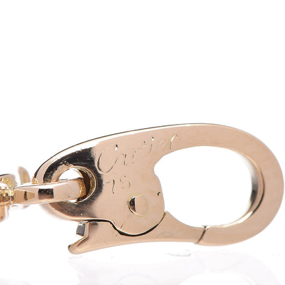 Cartier 18K Yellow Gold Logo Charm 3 of 6