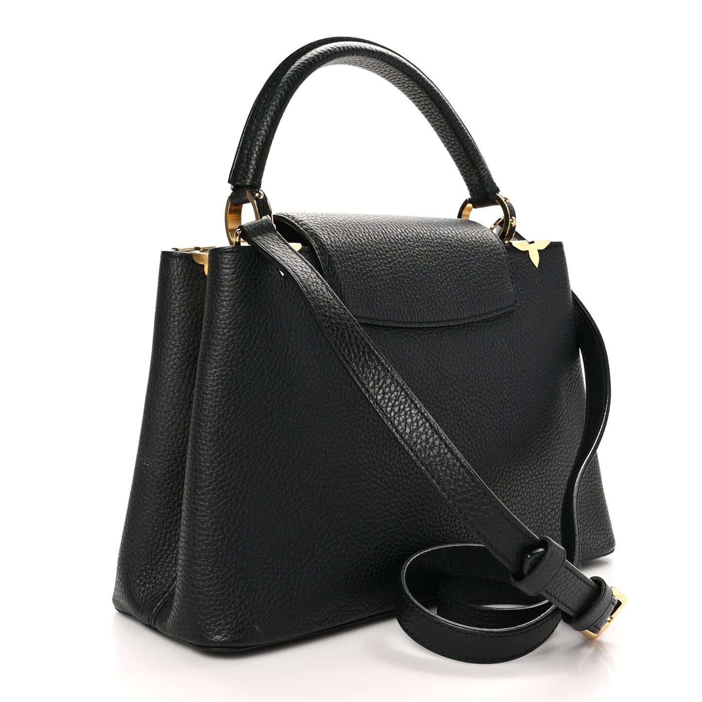 Taurillon Capucines PM  Black