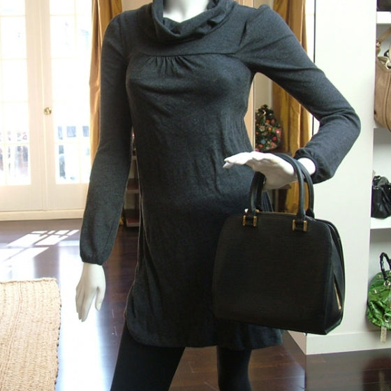 Louis Vuitton Epi Pont-Neuf Black 2 of 9