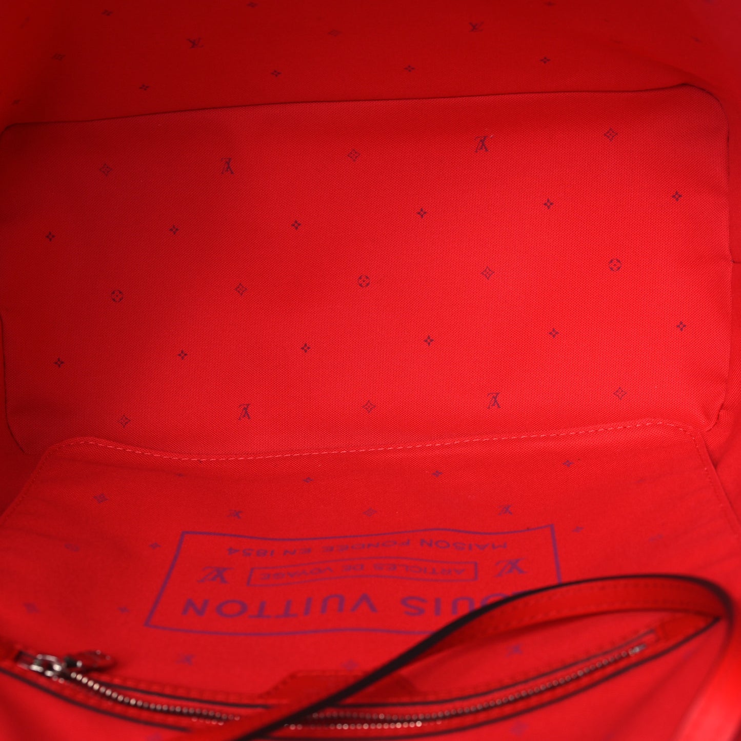 Monogram Escale Neverfull MM Rouge