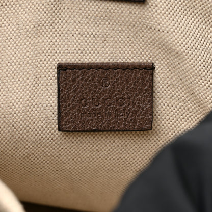 Gucci Soft GG Supreme Monogram Neo Vintage Double Buckle Backpack Beige New Acero Crop 6 of 9