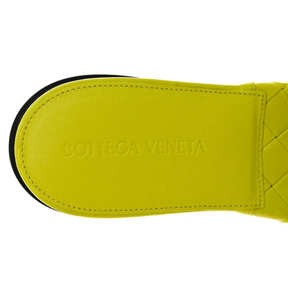 Bottega Veneta Nappa Maxi Intrecciato Lido Flat Sandals 37.5 Kiwi 7 of 7