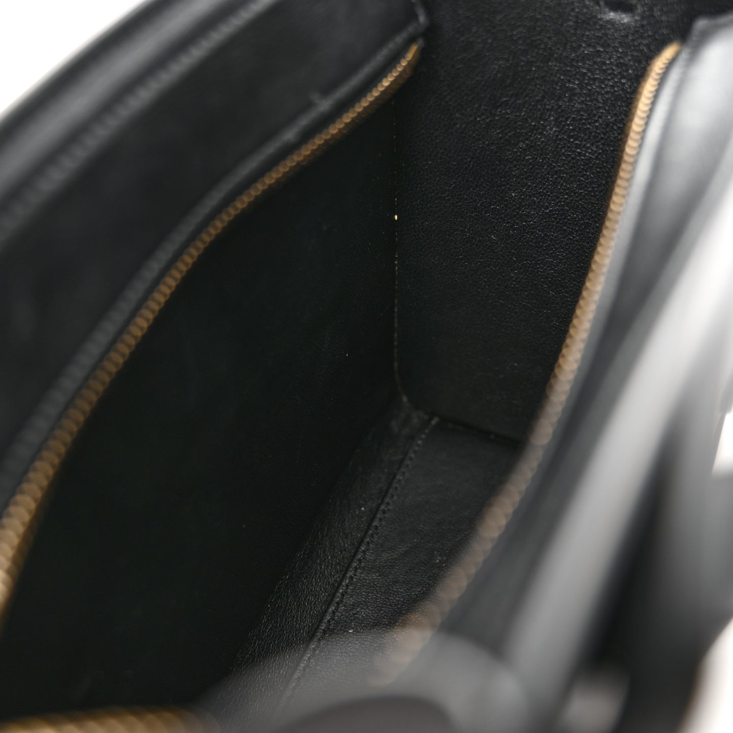 Smooth Calfskin Nano Luggage Black