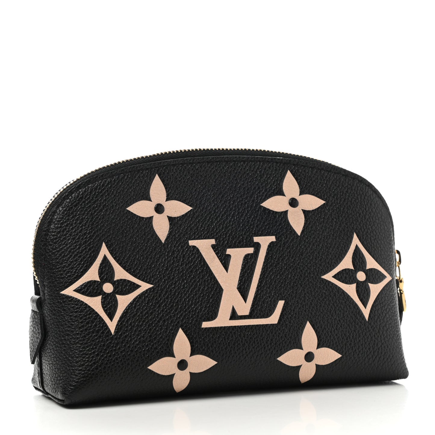 Empreinte Monogram Giant Cosmetic Pouch Black Beige