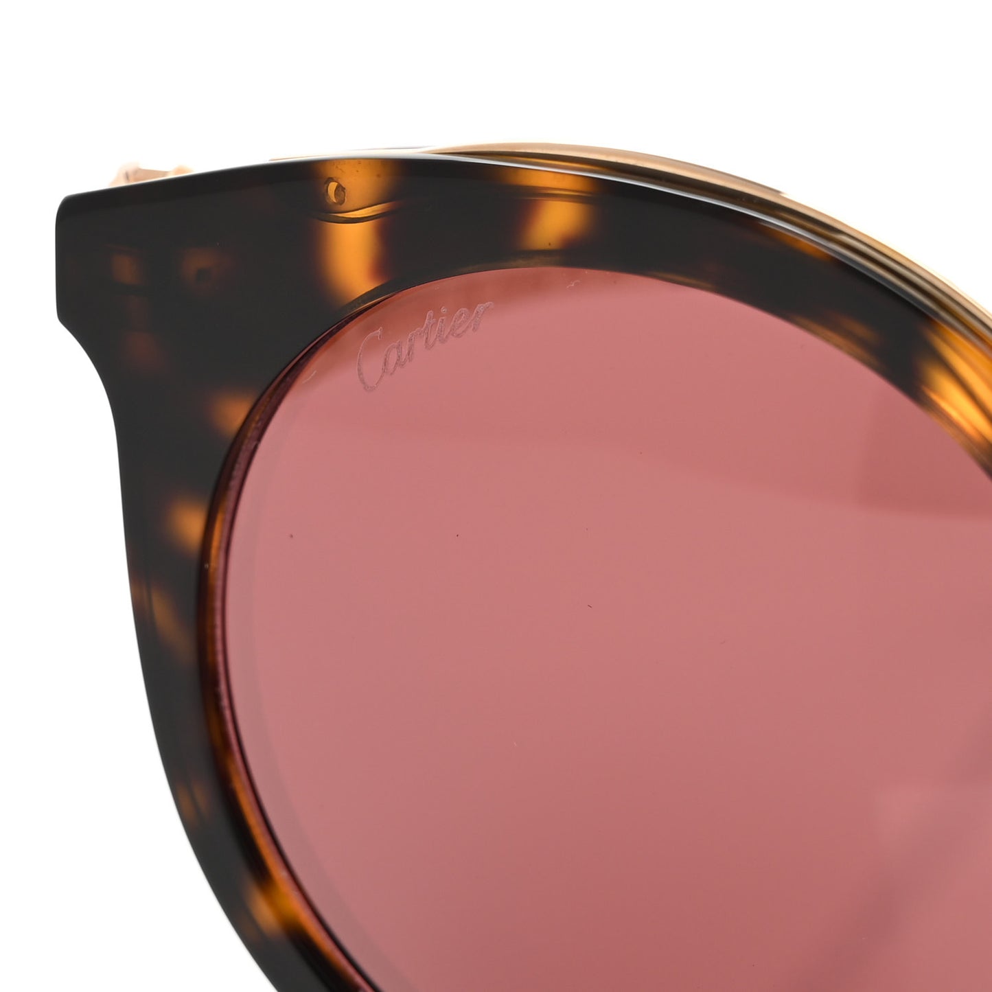 Panthere De Cartier Sunglasses Tortoise