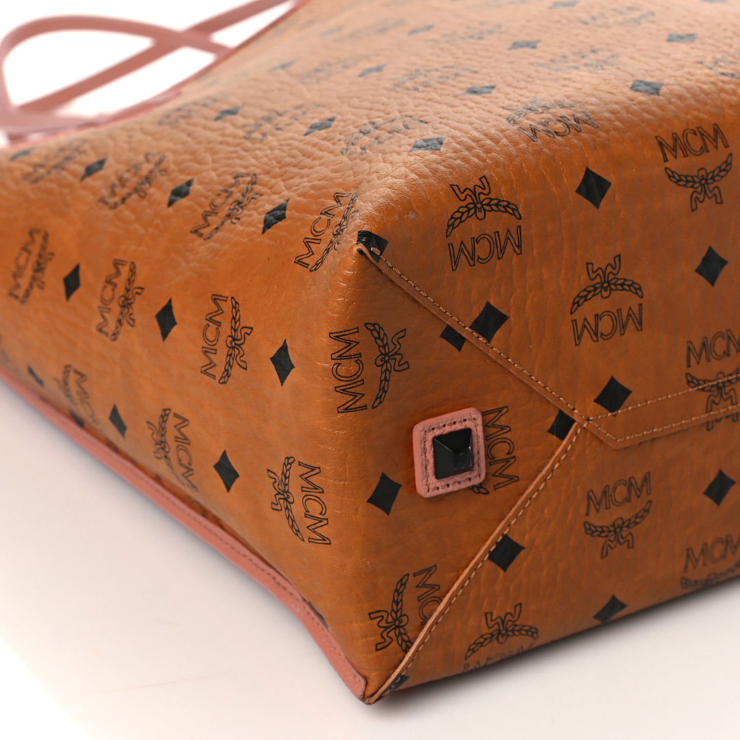 Visetos Kira North South Shopper Tote Cognac Orange