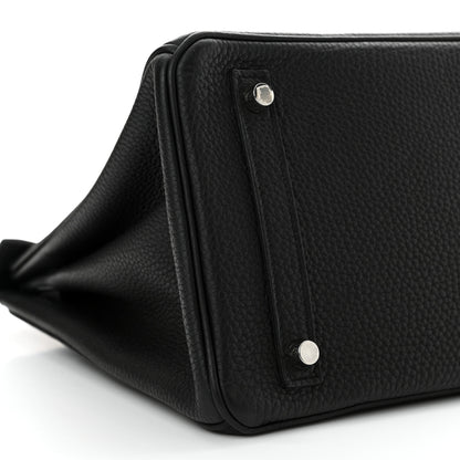 Hermes Togo BIRKIN 30 Black 9 of 10
