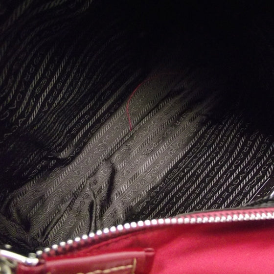 Prada Nylon Tessuto Rosso Tote Bag 7 of 11