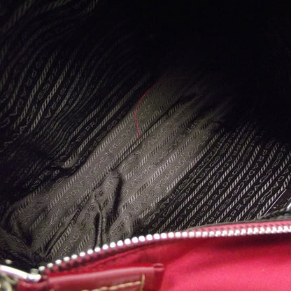 Prada Nylon Tessuto Rosso Tote Bag 7 of 11