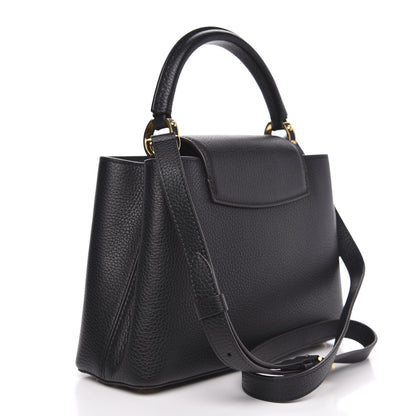Louis Vuitton Taurillon Capucines BB Black 3 of 9