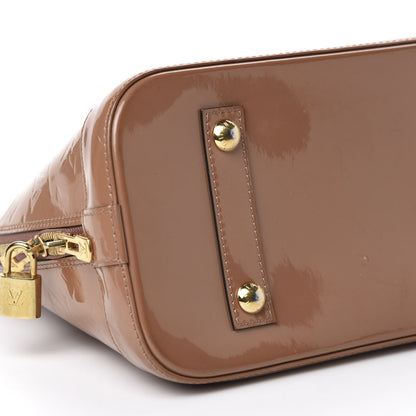 Louis Vuitton Vernis Alma PM Rose Velours 6 of 13