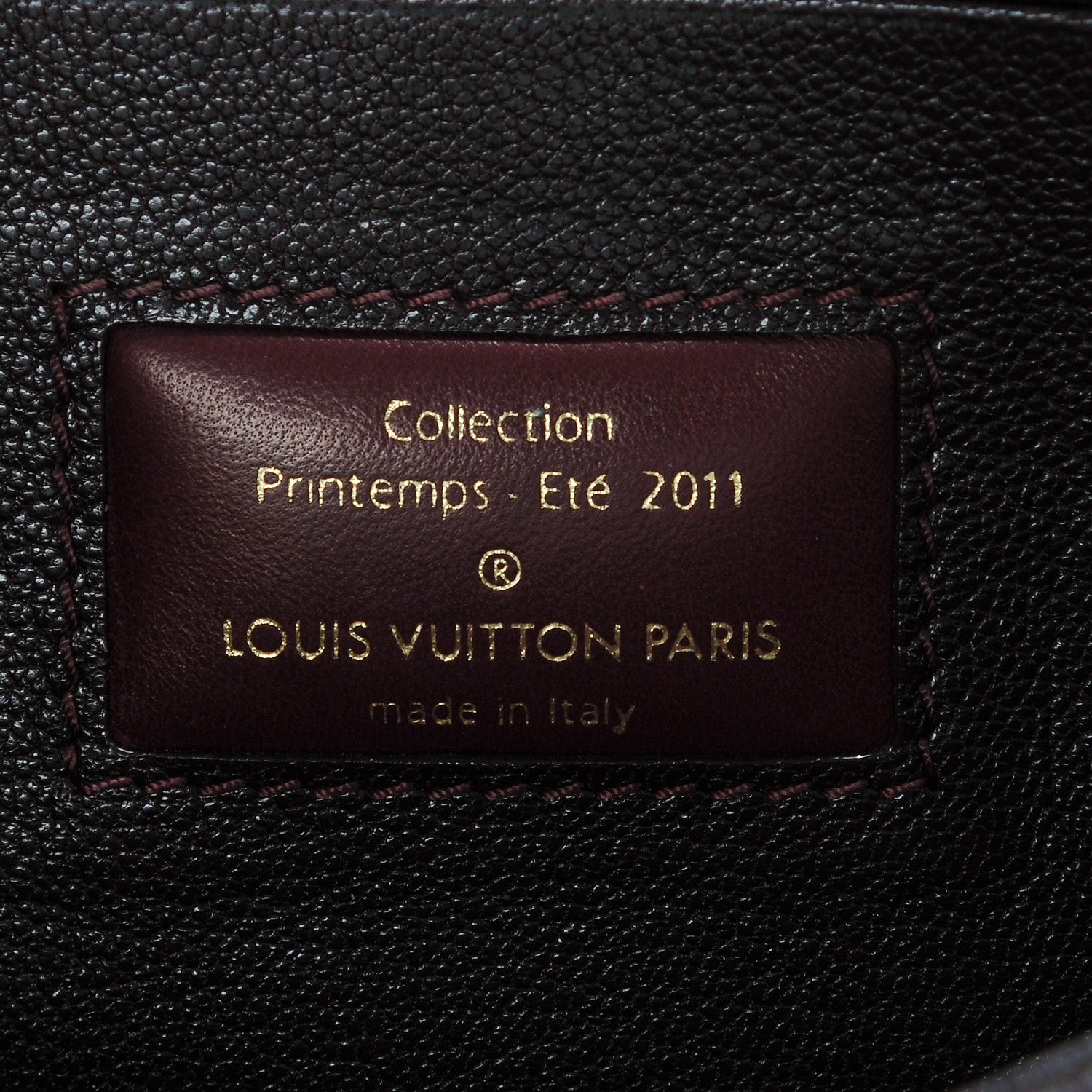Louis Vuitton Chevre Suede Crystal Avant Garde Pochette Prune 6 of 6