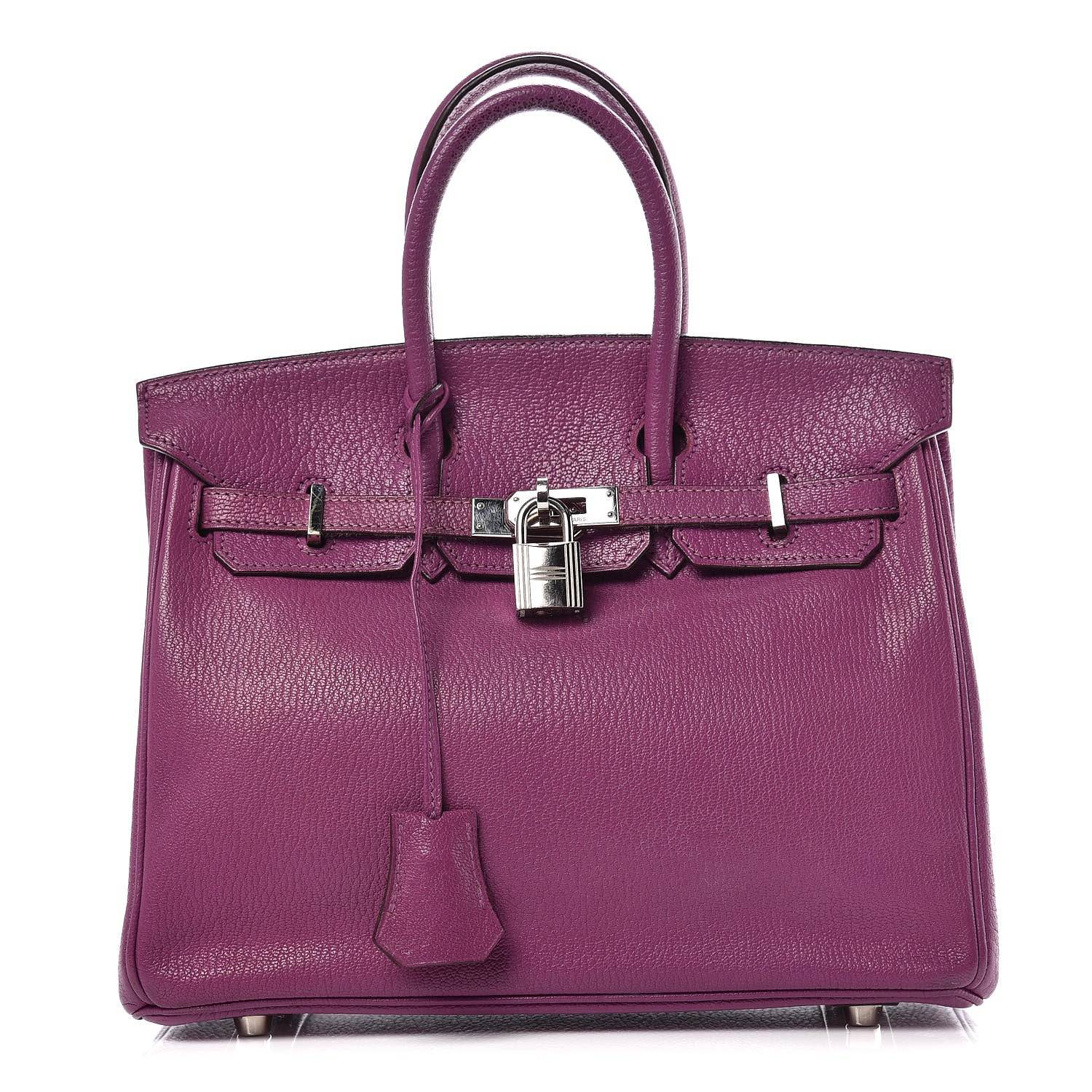 Hermes Chevre Mysore Birkin 25 Cyclamen 1 of 43