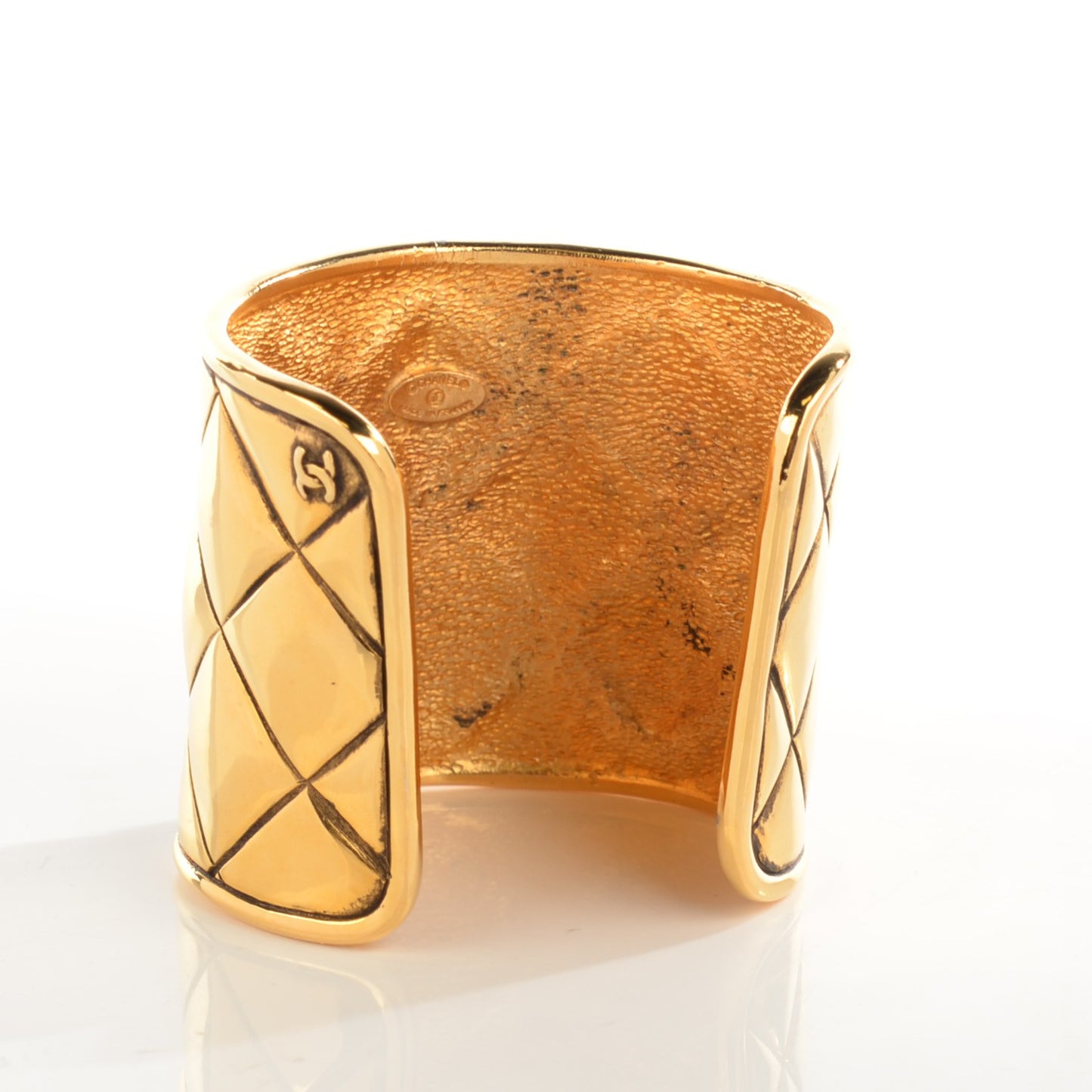 Quilted Cuff Gold