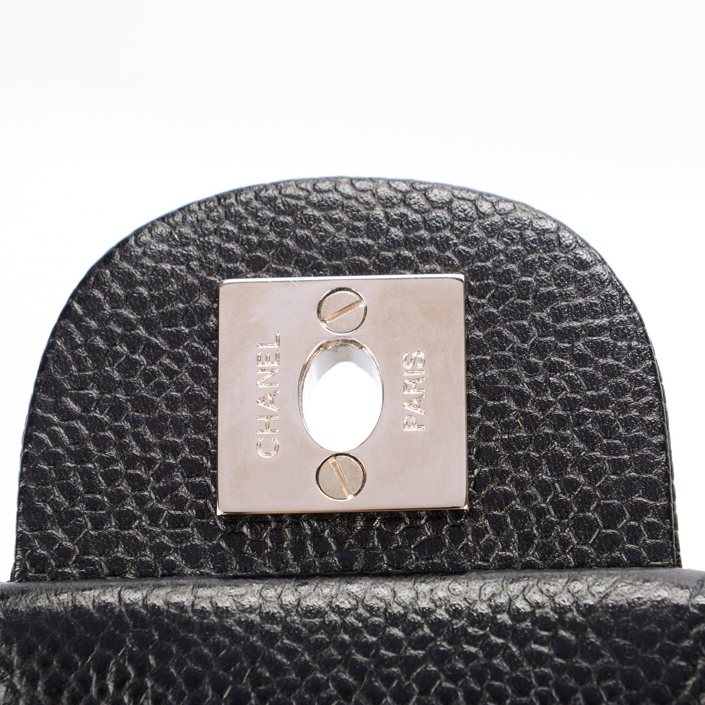 Caviar Quilted New Mini Flap Black