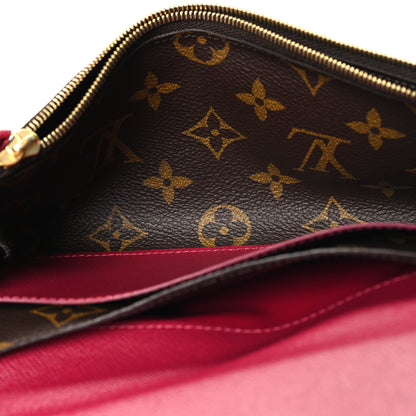Louis Vuitton Monogram Emilie Wallet Fuchsia 5 of 6