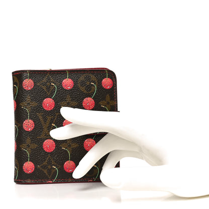 Louis Vuitton Monogram Cerises Compact Zippe Wallet 2 of 8