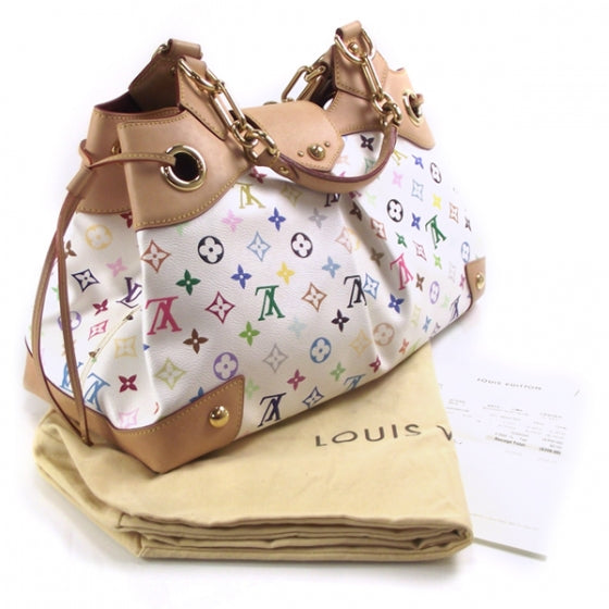 Louis Vuitton Monogram Multicolor Ursula White 3 of 11