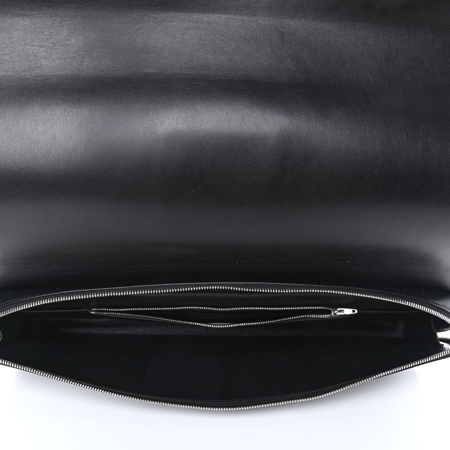 Balenciaga Calfskin Oversized Clutch With Chain Black 4 of 4