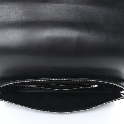 Balenciaga Calfskin Oversized Clutch With Chain Black 4 of 4