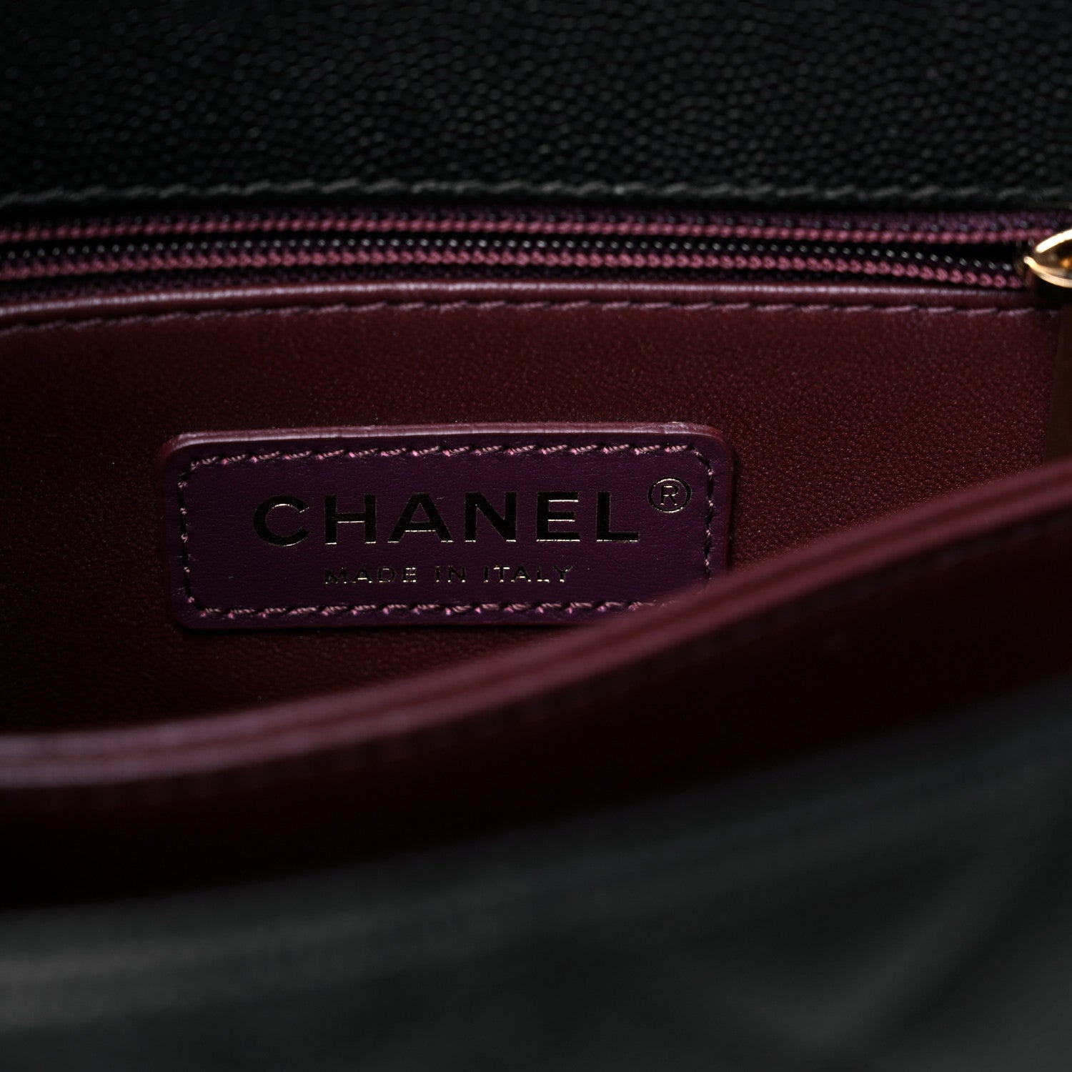 Chanel Caviar Quilted Mini Coco Handle Flap Black 6 of 10