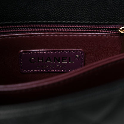 Chanel Caviar Quilted Mini Coco Handle Flap Black 6 of 10