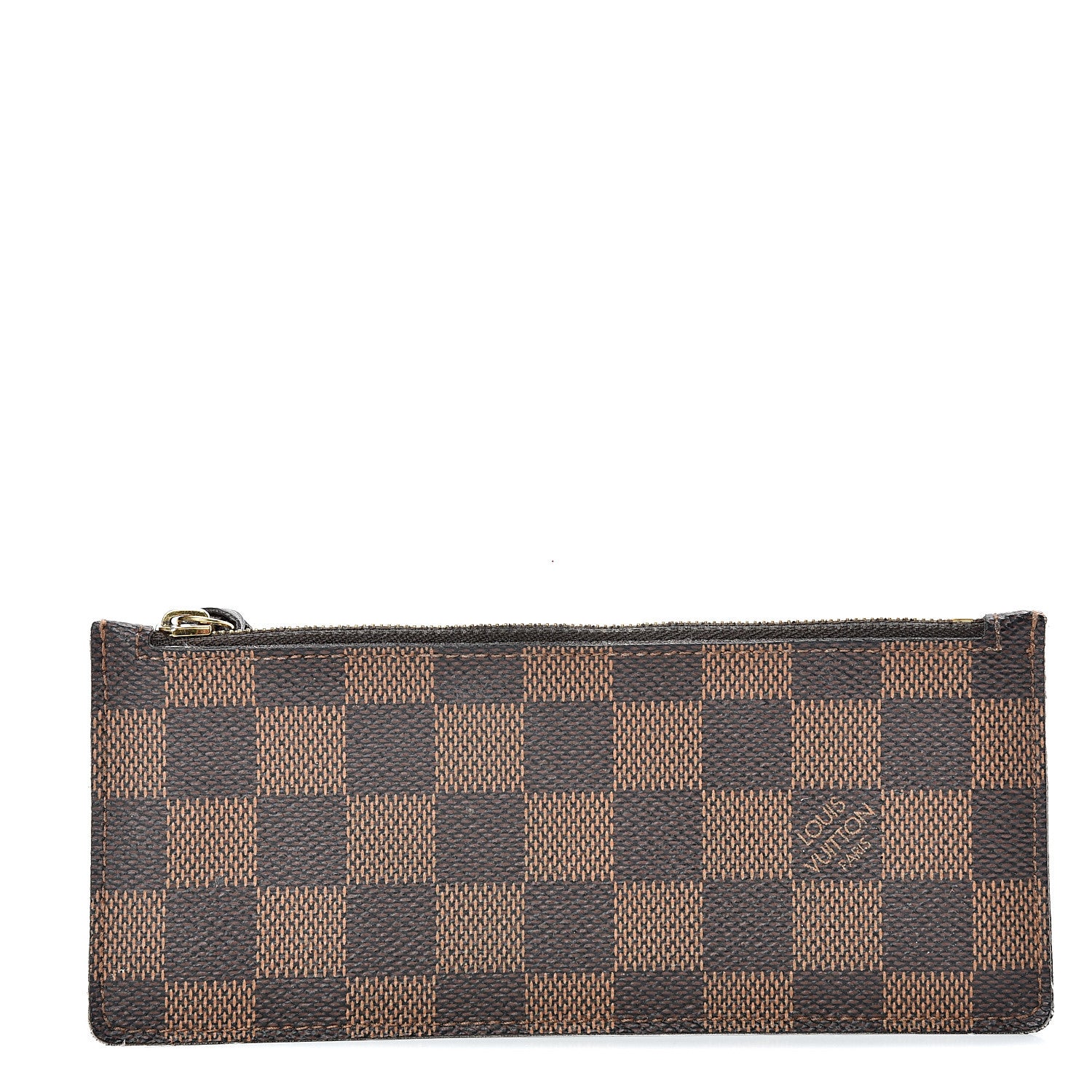 Louis Vuitton Damier Ebene Wallet Zippered Insert 1 of 11