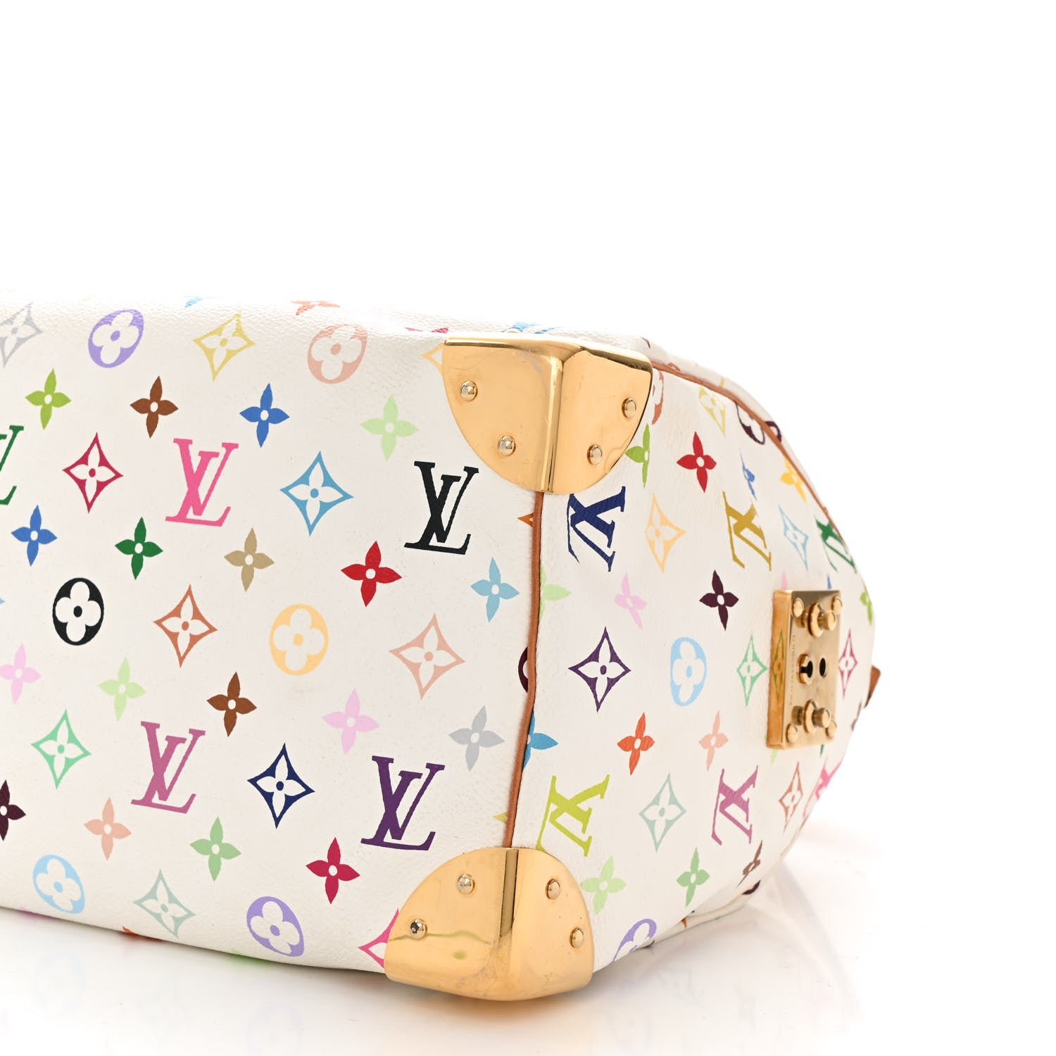 Louis Vuitton Monogram Multicolor Speedy 30 White 9 of 9